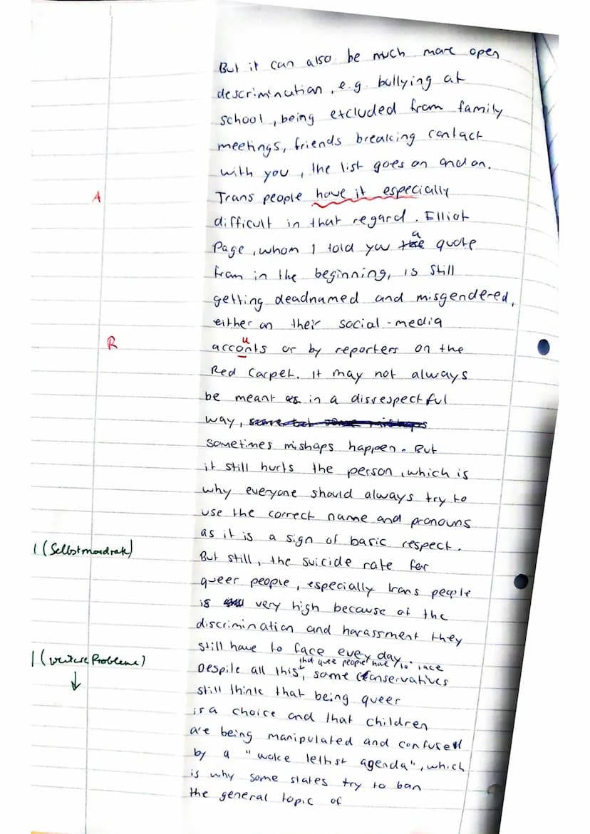 En22 (Hz)
Sophie
Food for thought
by MYLES FORMBY (2004)
15
35
Exam No 1 (Boy Erased)
Walking through the park on my way to work, I pause to