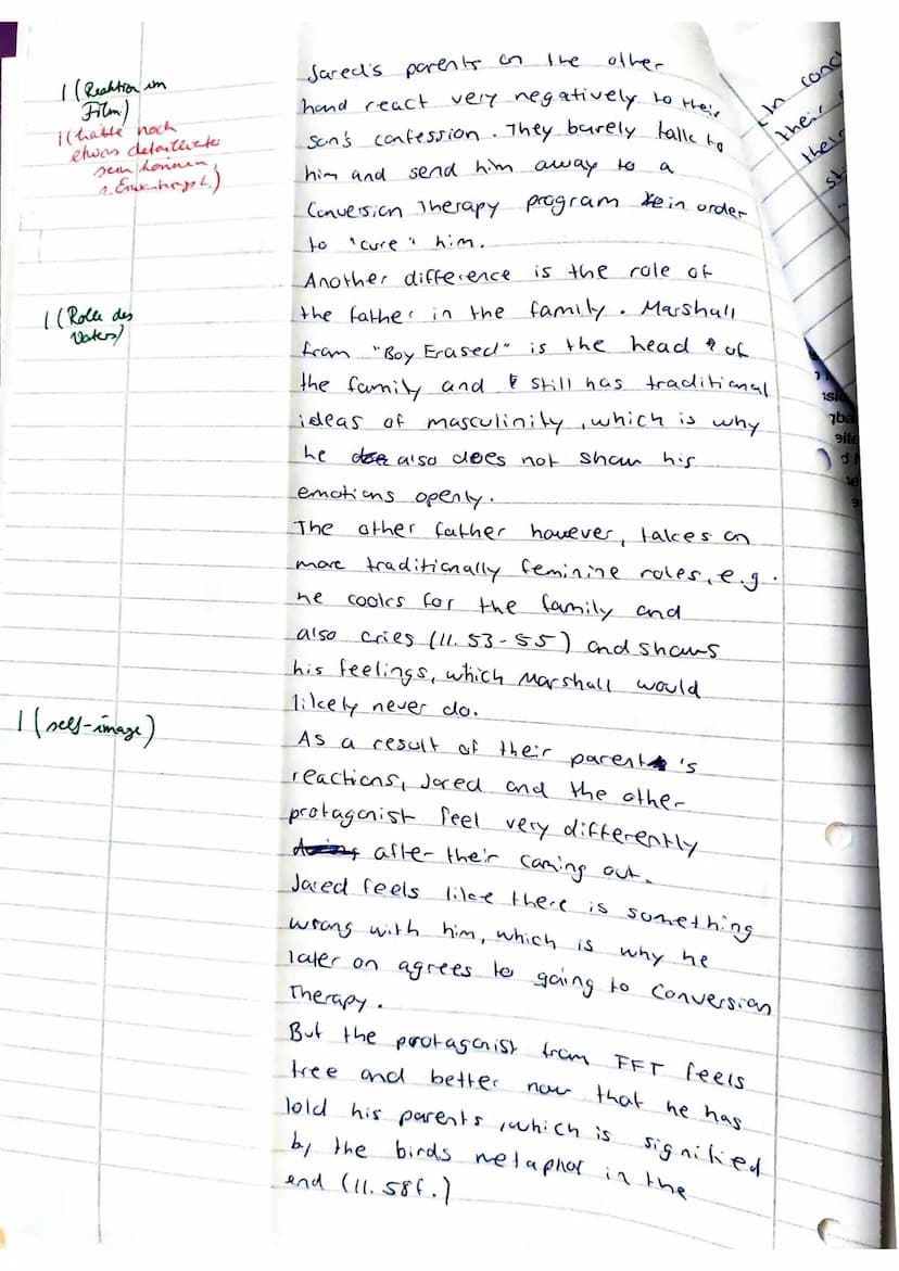 En22 (Hz)
Sophie
Food for thought
by MYLES FORMBY (2004)
15
35
Exam No 1 (Boy Erased)
Walking through the park on my way to work, I pause to