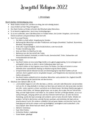 Know katholische Religion  Abitur 2022 thumbnail