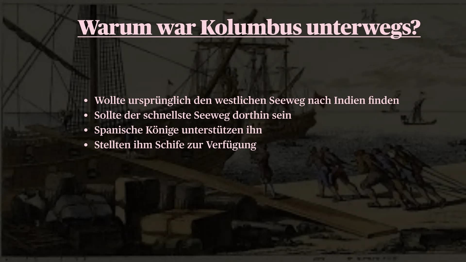 Christoph Kolumbus: Zusammenfassung, Route und Entdeckungen