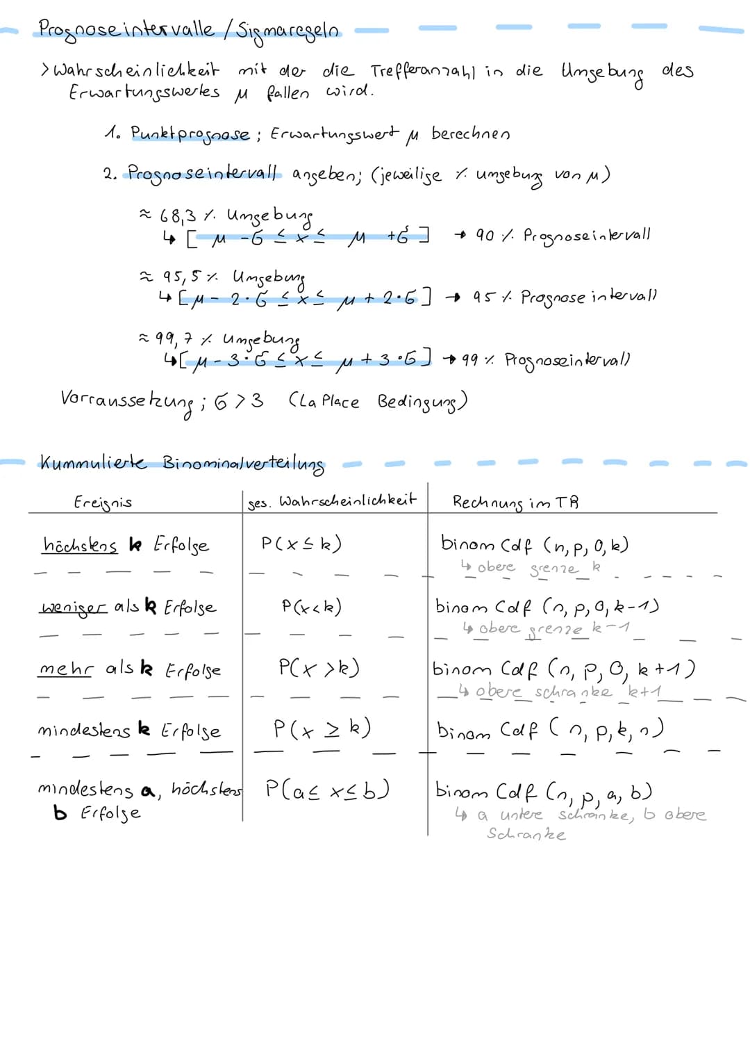 MATHE Stochastk
Häufigkeiten
> absolute Häufigkeit; Anzahl des Auftretens eines Ereignisses
(Hx(n))
> relative Haufigkeit; Bestimmt wie groß