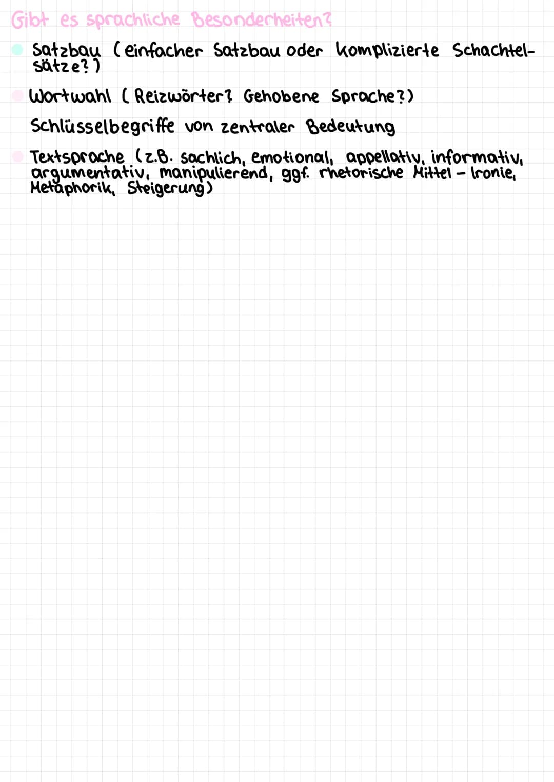 Quellen analyse
Einleitung
Autor
Wer ist der Autor? Was wissen wir über ihn? (ggf. Amt,
Stellung, Funktion, soziale Schicht)
Datierung
Wann 