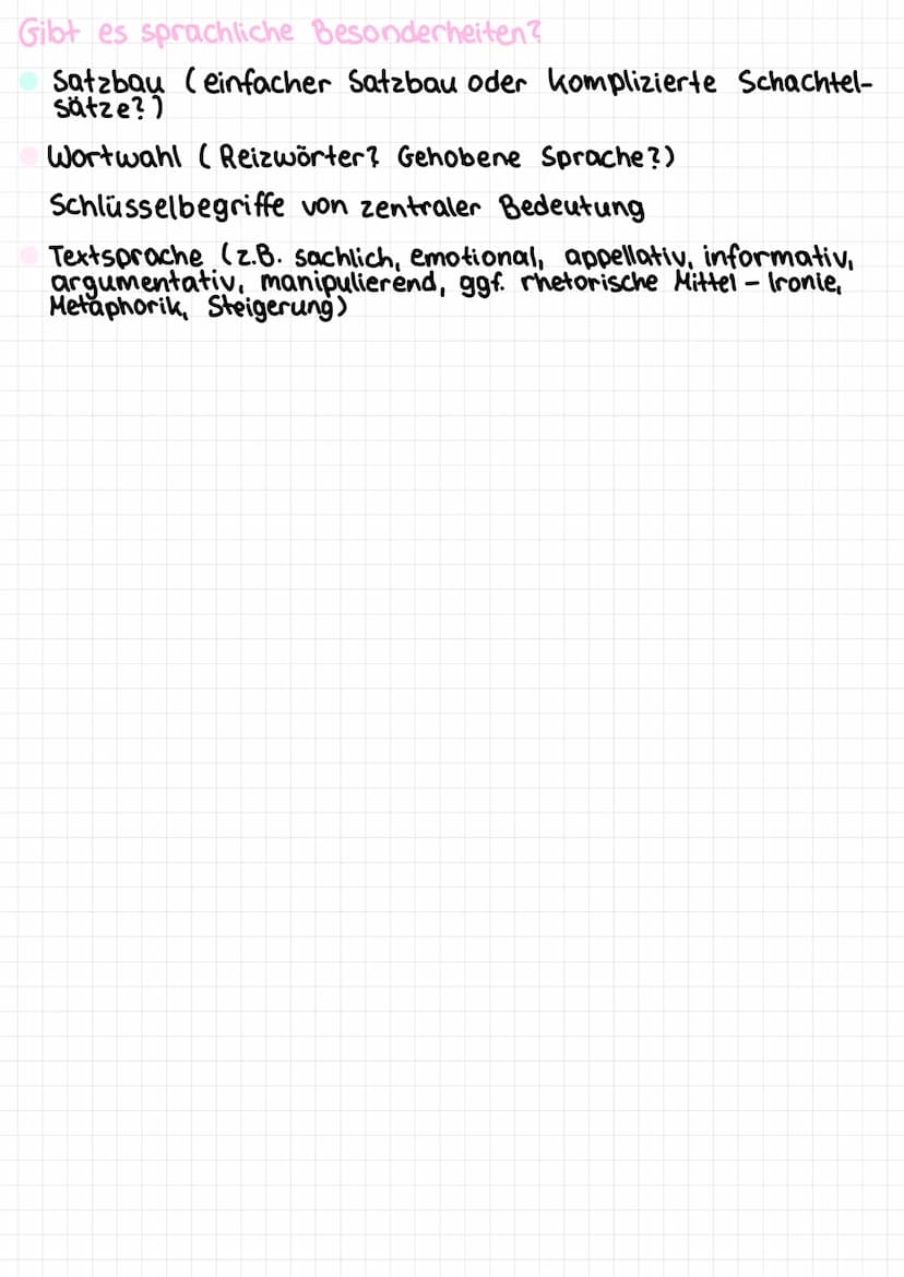 Quellen analyse
Einleitung
Autor
Wer ist der Autor? Was wissen wir über ihn? (ggf. Amt,
Stellung, Funktion, soziale Schicht)
Datierung
Wann 