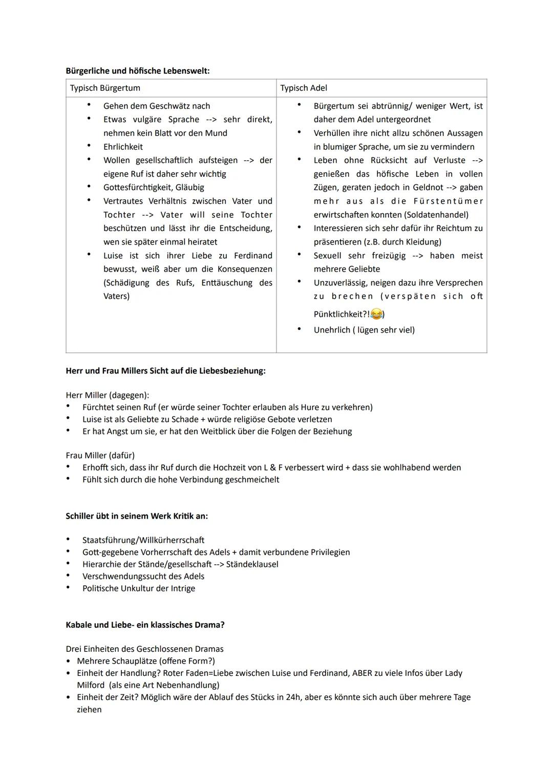 # KABALE UND LIEBE - LERNSKRIPT

Uraufführung: 1784
Gattung: Drama
Autor: Friedrich Schiller

Epocheneinordnung:

Elemente des Sturm und Dra