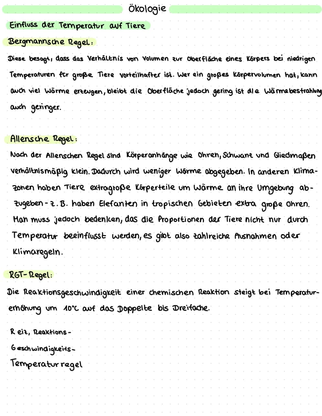 Ökologie
Definition:
Ökologie = Oikos und logos (griechisch) für Hows / Umwelt und Lehre
→Ökologie ist die Lehre vom Houshalt der Natur und 