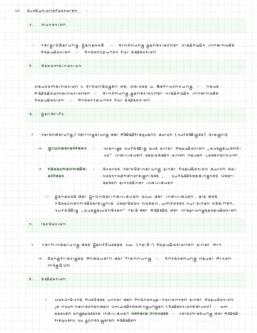 ^)
2)
Evolution
über die generationen hinweg ablaufende veränderung der erblichen Merk-
male v. Populationen
Vielfalt u. systematische Ordnu