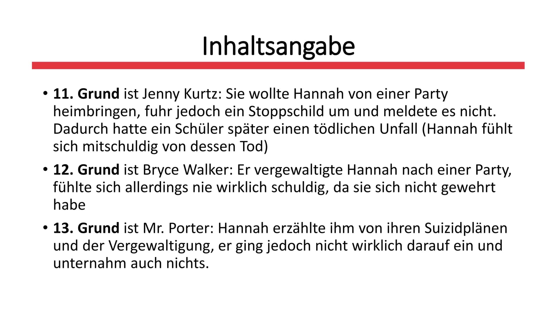 Tote Mädchen
lügen nicht
Von Jay Asher
JAY ASHER
TOTE
MÄDCHEN
111
LÜGEN
NICHT
cbt Allgemeines zum Buch
• Inhaltsangabe
Personen + Charakteri