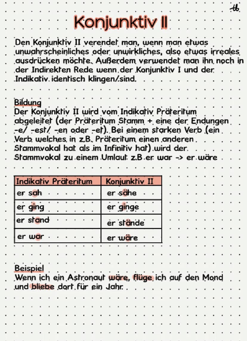 Konjunktiv I
Den Konjunktiv I benötigt man für die Indirekte Rede. Diese
Benutzt man, wenn man etwas wiedergeben möchte, was
jemand gesagt h
