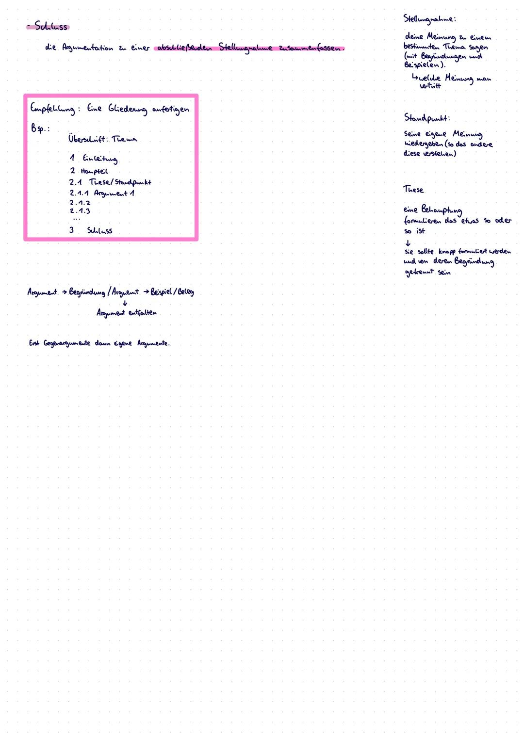 # Antithetische Erörterung

- fine antithetische Grörterung schreiben

- Der Aufbau

Einleitung: kurz auf die Behauptung/These eingehen

- H