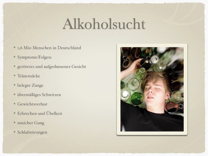 Alkohol
Wie schädigt Alkohol das ungeborene Baby?
Line, Mine, Nova, Eralina
IYI *1.1 Was sind Alkohole?
* 1.2 Eigenschaften der Alkohole
* 2