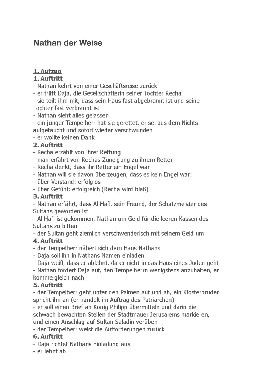 Nathan der Weise  