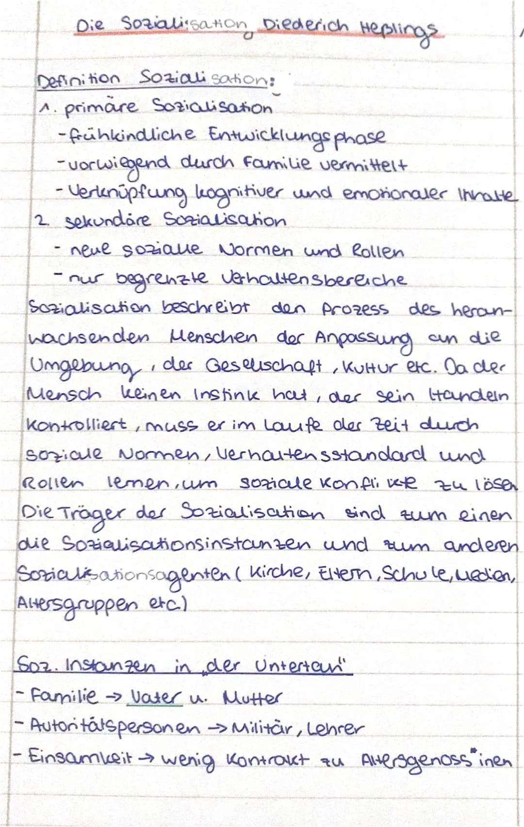 Die Sozialisation von Diederich Heßling in 'Der Untertan' - Kapitel Zusammenfassung und Zitate