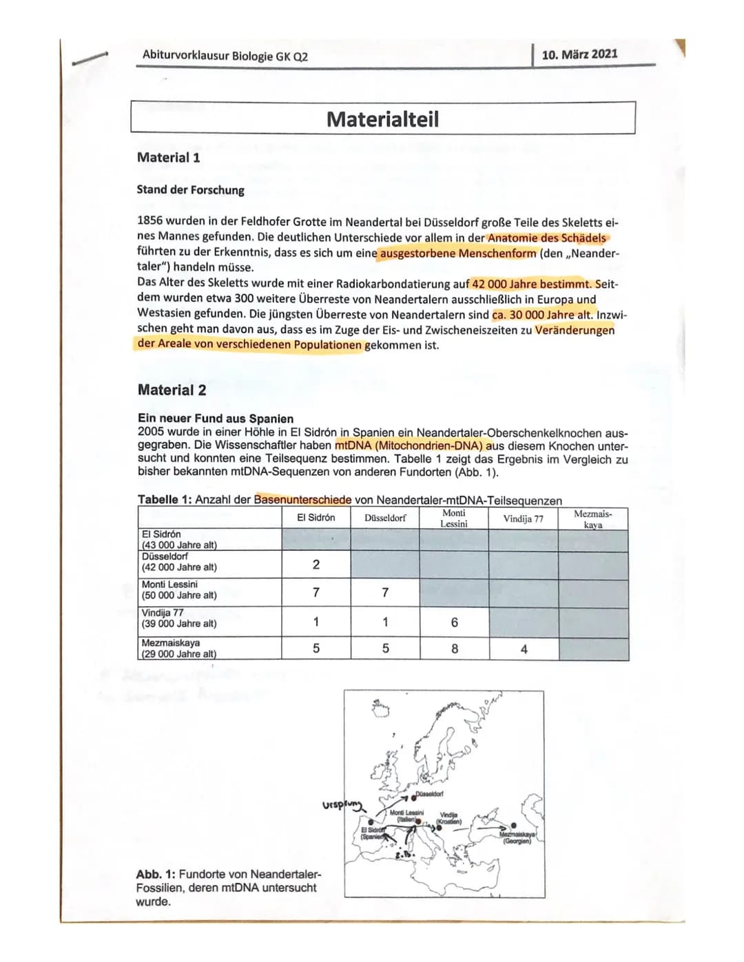 Aufgabe A: Evolution des Menschen
Aufgabenteil
Proportionen & Körperbau (Beine + Arme) √
Wirbelsäule + Becken ✓
✓
Füße (Drei-Punkte-stand, 2