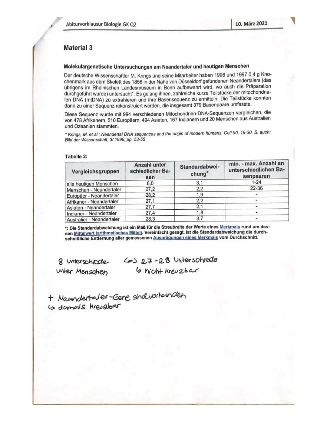 Aufgabe A: Evolution des Menschen
Aufgabenteil
Proportionen & Körperbau (Beine + Arme) √
Wirbelsäule + Becken ✓
✓
Füße (Drei-Punkte-stand, 2