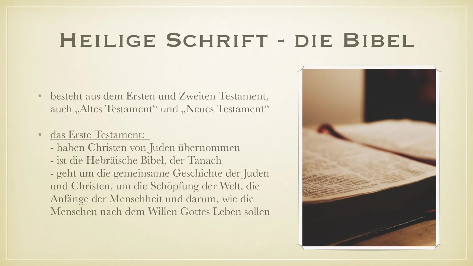 ,,VATER, IN DEINE HÄNDE LEGE
ICH MEINEN GEIST."
- JESUS VON NAZARETH DAS CHRISTENTUM
T GLIEDERUNG
Entstehung
Verbreitung
Propheten, Gottesbi