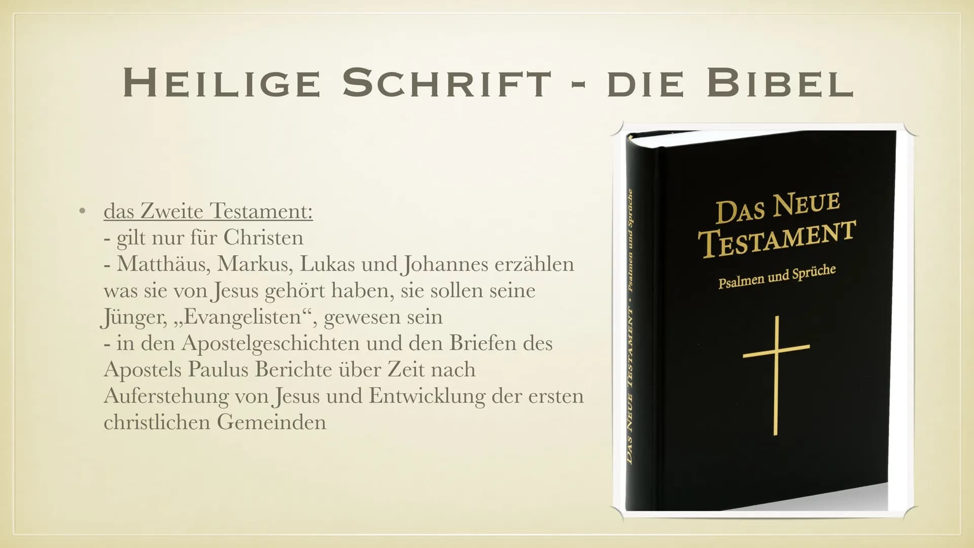 ,,VATER, IN DEINE HÄNDE LEGE
ICH MEINEN GEIST."
- JESUS VON NAZARETH DAS CHRISTENTUM
T GLIEDERUNG
Entstehung
Verbreitung
Propheten, Gottesbi