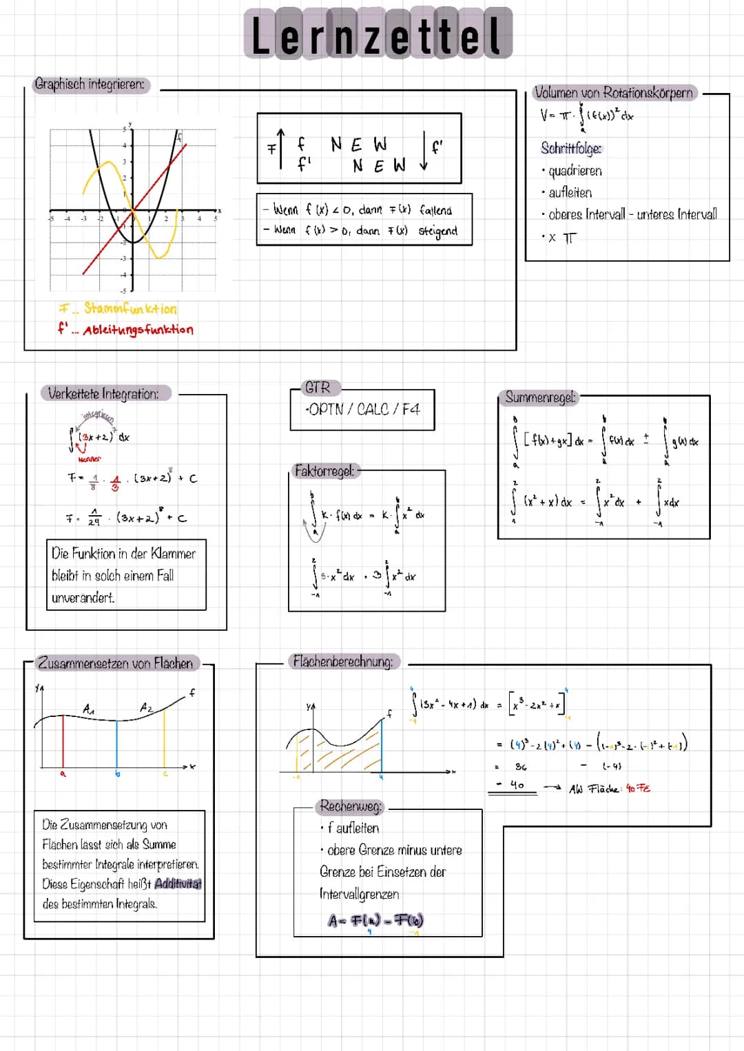 Integralrechnung