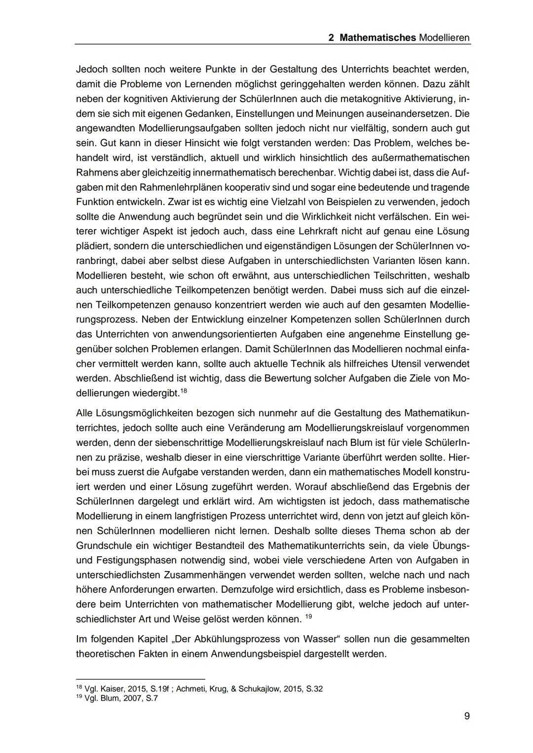 Mathematisches Modellieren
Die Übersetzung der Realität in die Mathematik
von: Mira Wahl
13.04.2021
Regionales Berufliches Bildungszentrum M