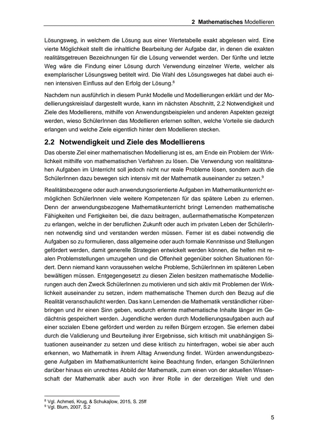 Mathematisches Modellieren
Die Übersetzung der Realität in die Mathematik
von: Mira Wahl
13.04.2021
Regionales Berufliches Bildungszentrum M