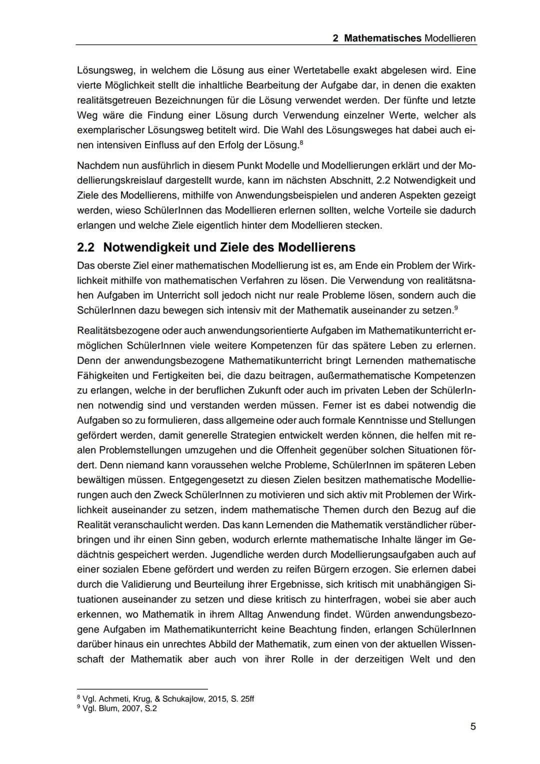 Mathematisches Modellieren
Die Übersetzung der Realität in die Mathematik
von: Mira Wahl
13.04.2021
Regionales Berufliches Bildungszentrum M