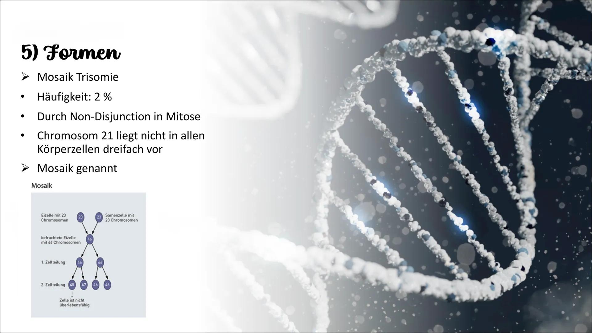 Genetik
Die Erbkrankheit „Trisomie 21"
Weronika Konopka 10a- Biologie Gliederung
1. Einführung
2. Erklärung
3. äußerliche Merkmale
3.1. gesu