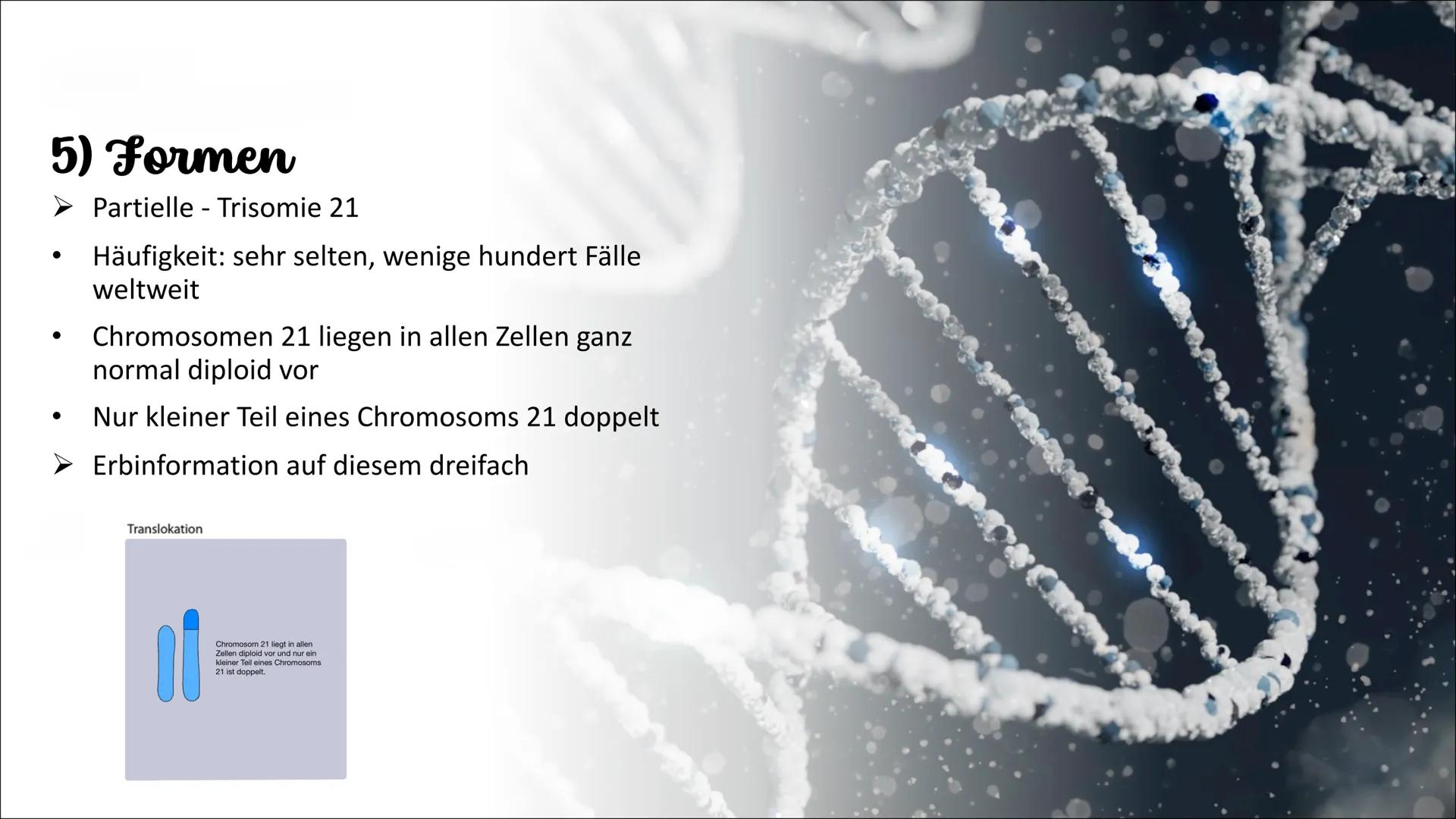 Genetik
Die Erbkrankheit „Trisomie 21"
Weronika Konopka 10a- Biologie Gliederung
1. Einführung
2. Erklärung
3. äußerliche Merkmale
3.1. gesu