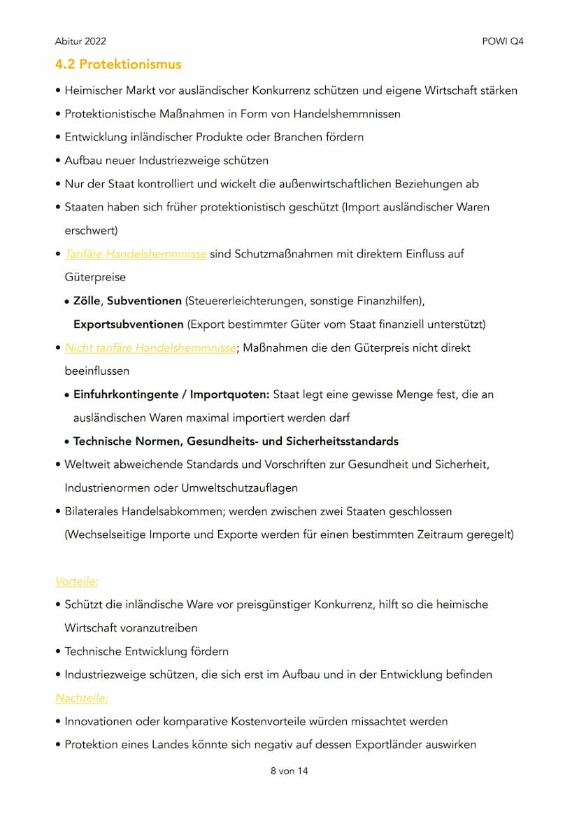Abitur 2022
1. Was ist Globalisierung?
1. Definition
2. Ursachen
2. Dimensionen von Globalisierung
1. Wirtschaftlich
2. Politisch
3. Kulture