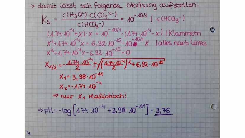 CHEMIE
Abiturvorbereitung:
Säuren und Basen SAURE-BASE-CHEMIE
1. pH-WERT - BERECHNUNGEN
a)starke, einprotonige Säure
HI + H₂O
Beilmittelstar