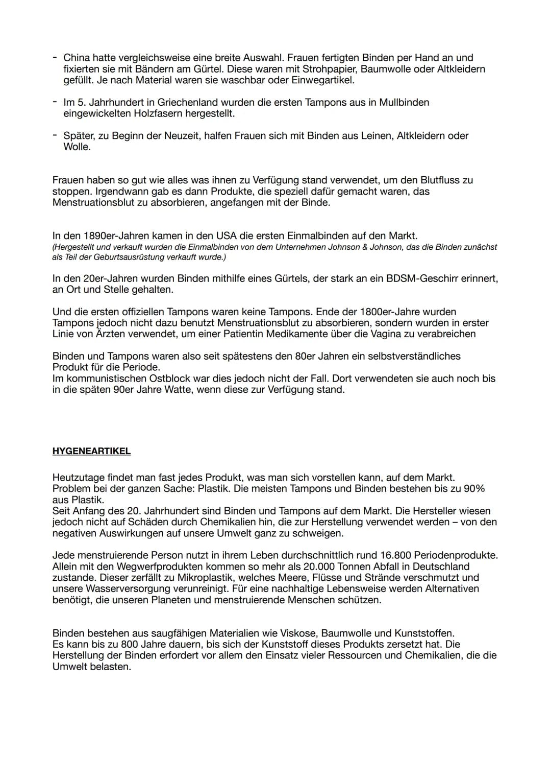 Definition:
Handout Periode
Die Periode ist eine Blutung die in der Pubertät mit der Menarche (= 1. Periode) einsetzt und in den
Menopause (