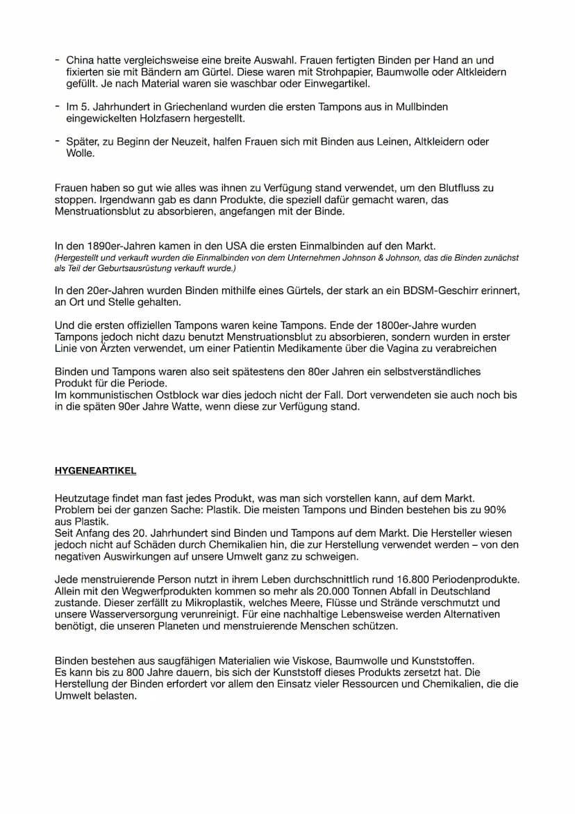 Definition:
Handout Periode
Die Periode ist eine Blutung die in der Pubertät mit der Menarche (= 1. Periode) einsetzt und in den
Menopause (