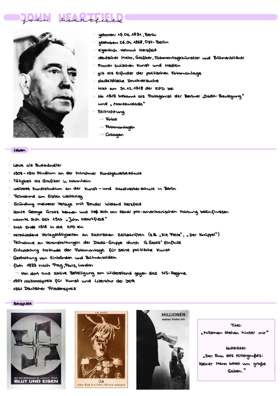 John Heartfield/ Helmut Herzfeld