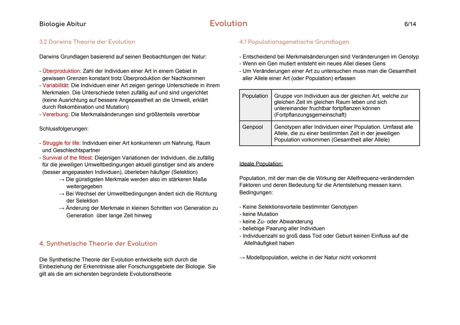 Biologie Abitur
1. Vielfalt und systematische Ordnung der Organismen
1.1 Die Art als Grundeinheit des natürlichen Systems
Biologischer
Artbe