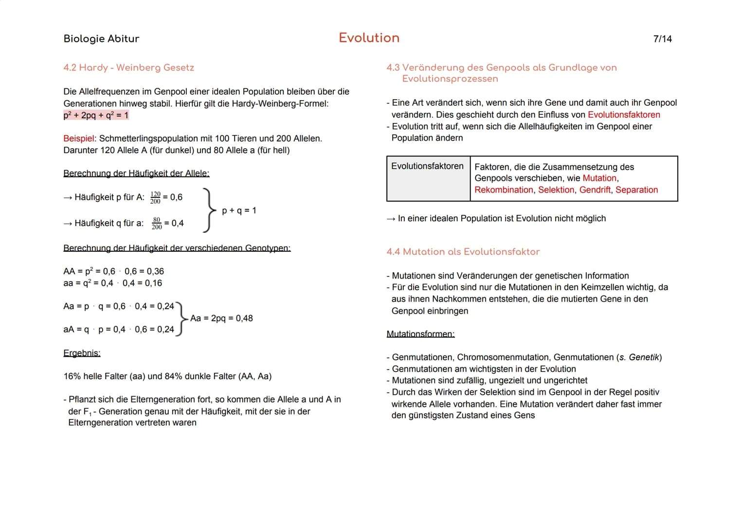 Biologie Abitur
1. Vielfalt und systematische Ordnung der Organismen
1.1 Die Art als Grundeinheit des natürlichen Systems
Biologischer
Artbe