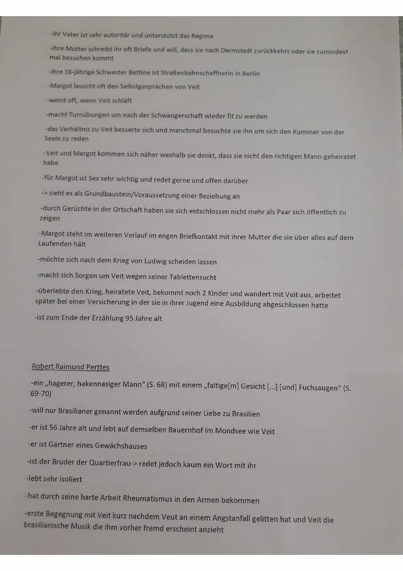Charakterisierungen Unter der Drachenwand
Veit Kolbe:
-Hauptfigur des Romans es wird von ihm in Form von Tagebucheinträgen geschrieben
-am 2