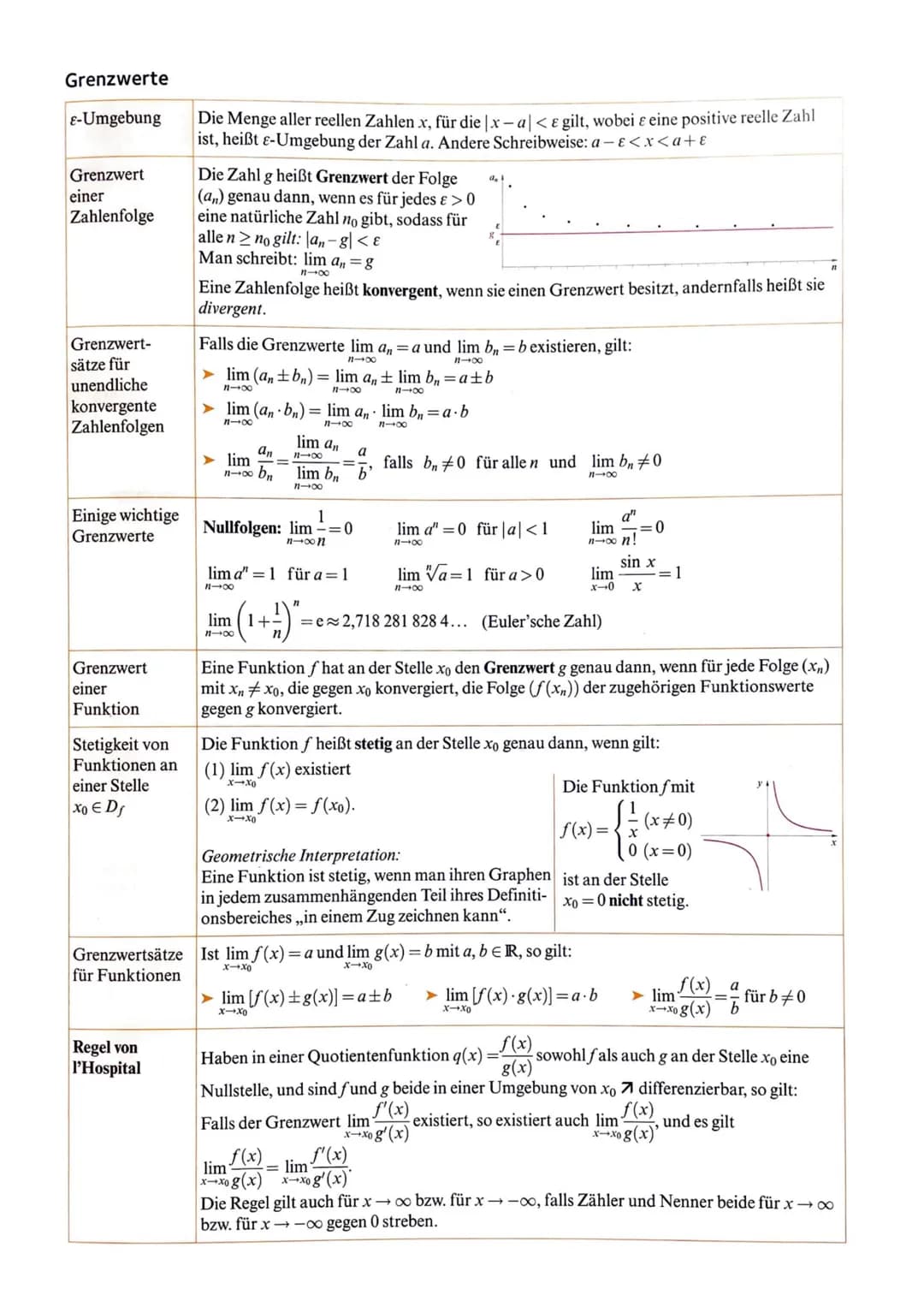 Analysis
Definition 1.10
Eine Funktion mit der Gleichung
f(x) = ax + an ₁-1 + ... a₁x + a
heißt ganzrationale Funktion oder
Polynom vom Grad