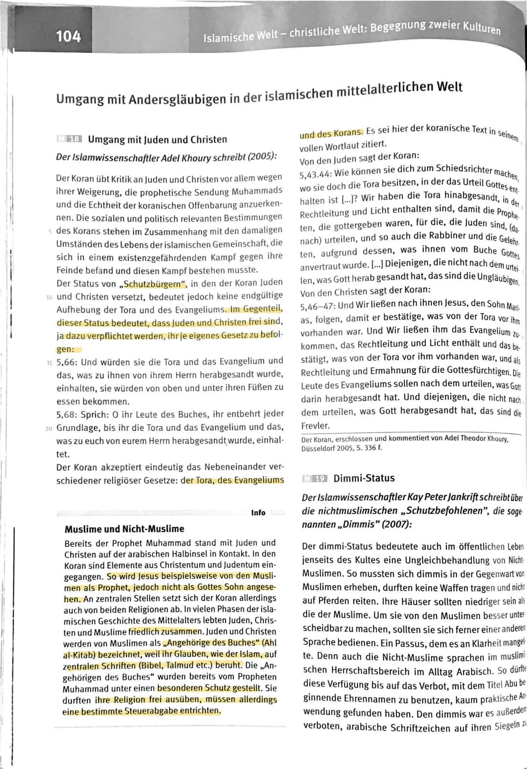Die islamische Welt im Mittelalter - Religion und Herrschaft
Der Islam - Eine Weltreligion
Der Islam ist die zweitgrößte Glaubensgemeinschaf