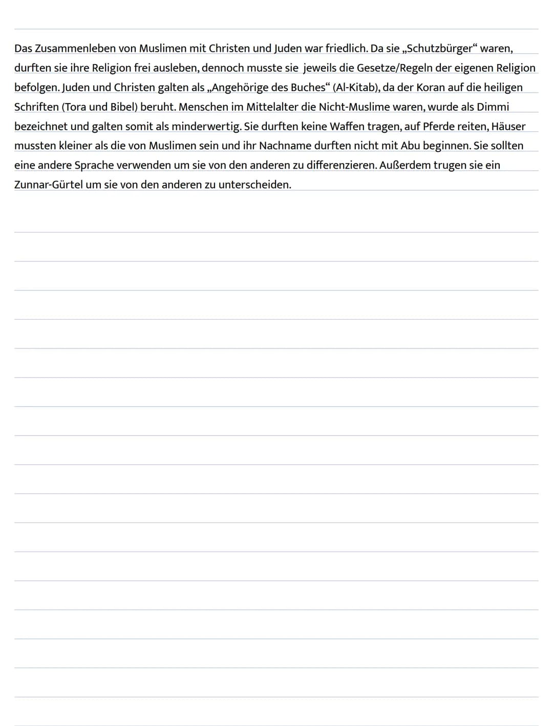 Die islamische Welt im Mittelalter - Religion und Herrschaft
Der Islam - Eine Weltreligion
Der Islam ist die zweitgrößte Glaubensgemeinschaf