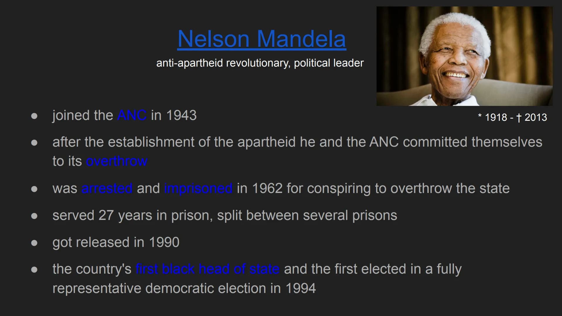 A Cool Look at South Africa History and Nelson Mandela