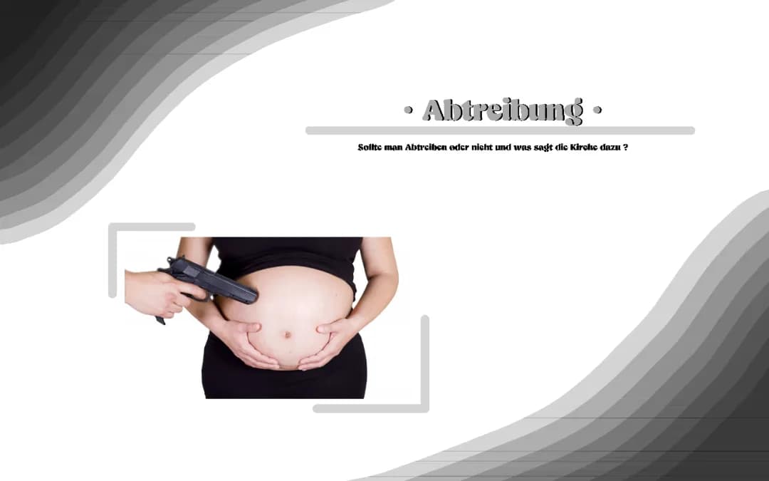 Präsentation Abtreibung