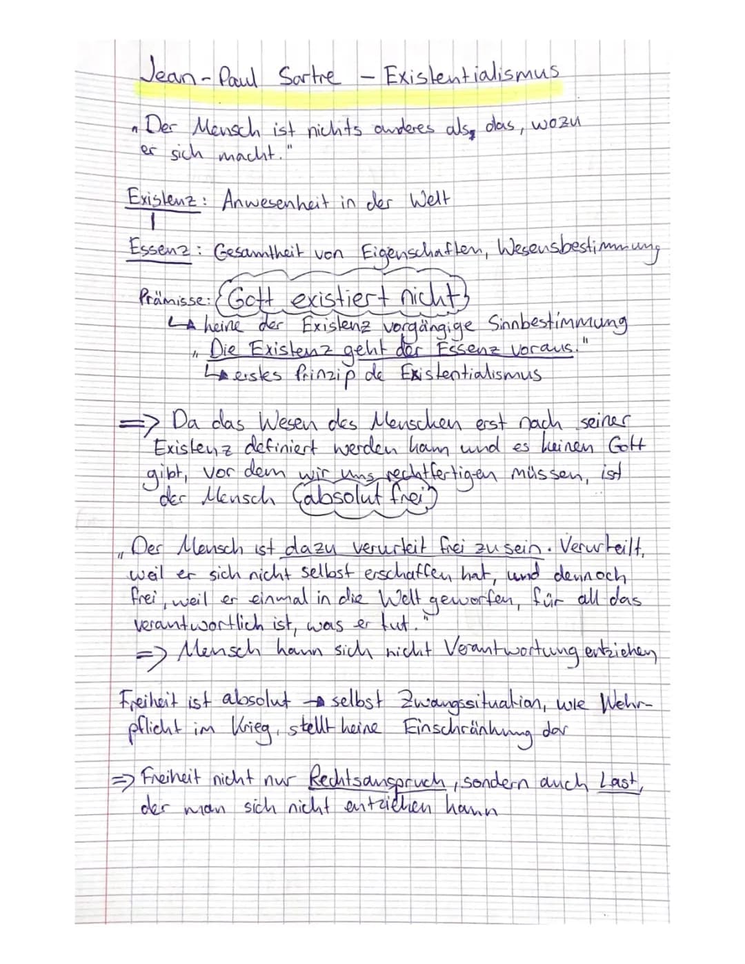 Sartre Existentialismus einfach erklärt – Zitate und mehr!