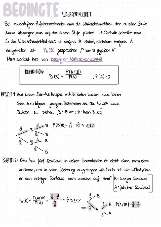 Know Bedingte Wahrscheinlichkeit thumbnail