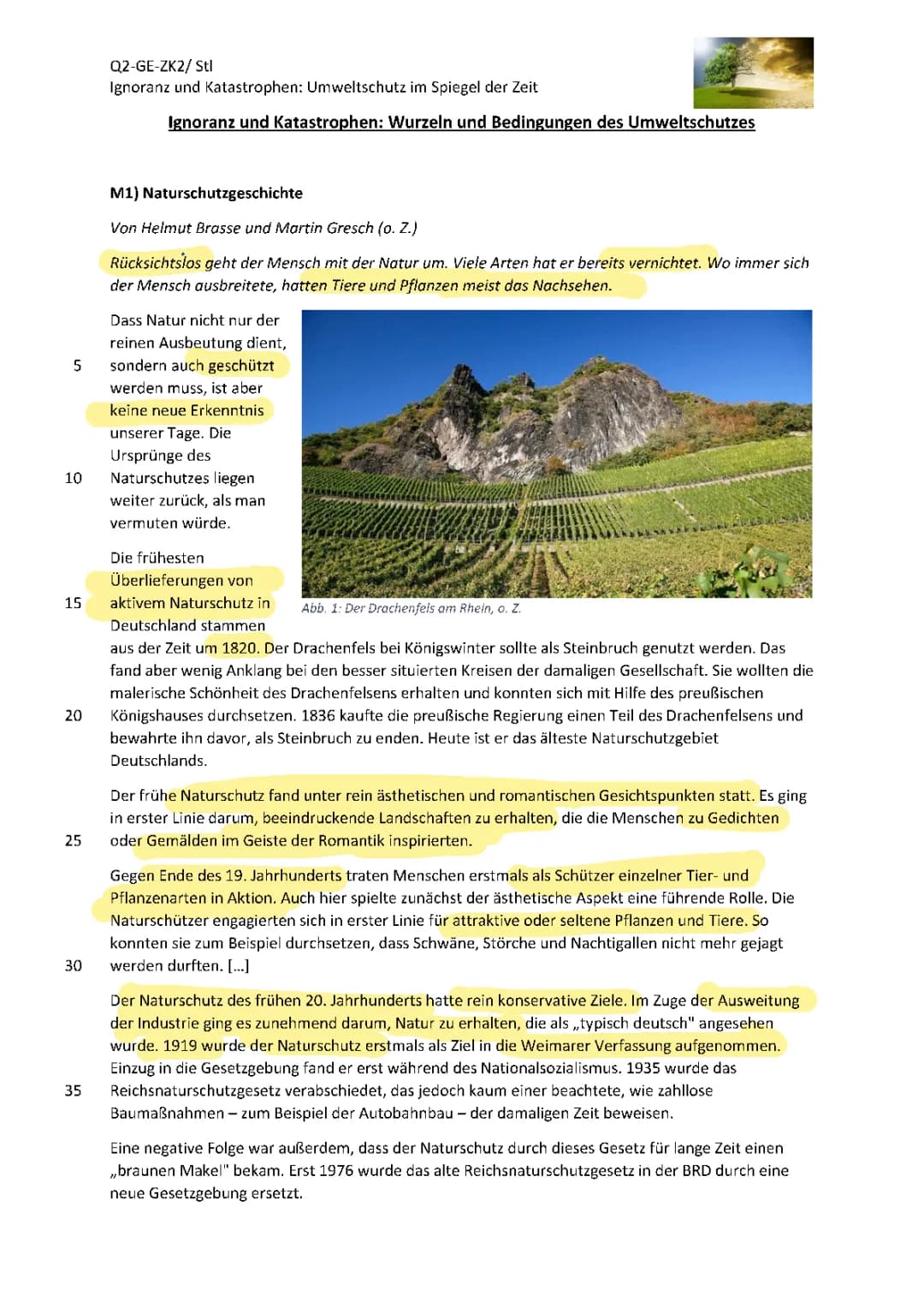 Die Geschichte des Umweltschutzes in Deutschland für Kinder