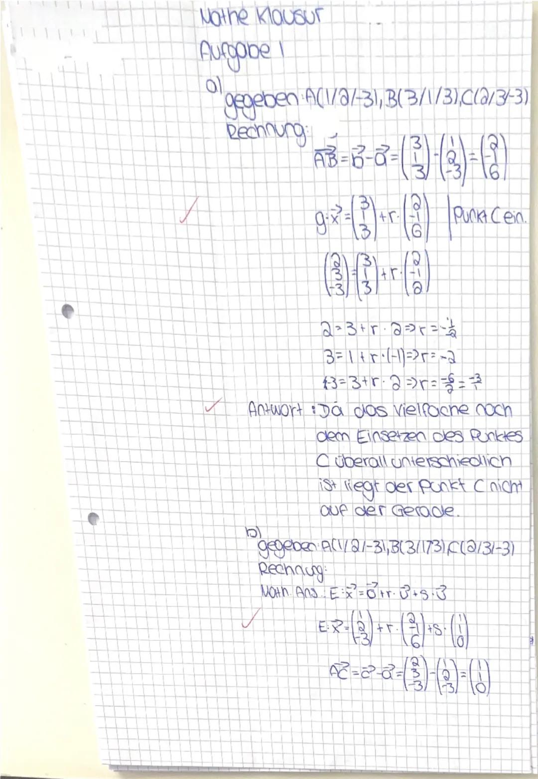 Kurs Q2.1 - M-Q3-GK-1
Klausur Nr. 2
Schuljahr
Name:
4 Std.
Hinweise:
Kommentierte, fachsprachliche korrekte Lösungswege (durch Rechnung oder