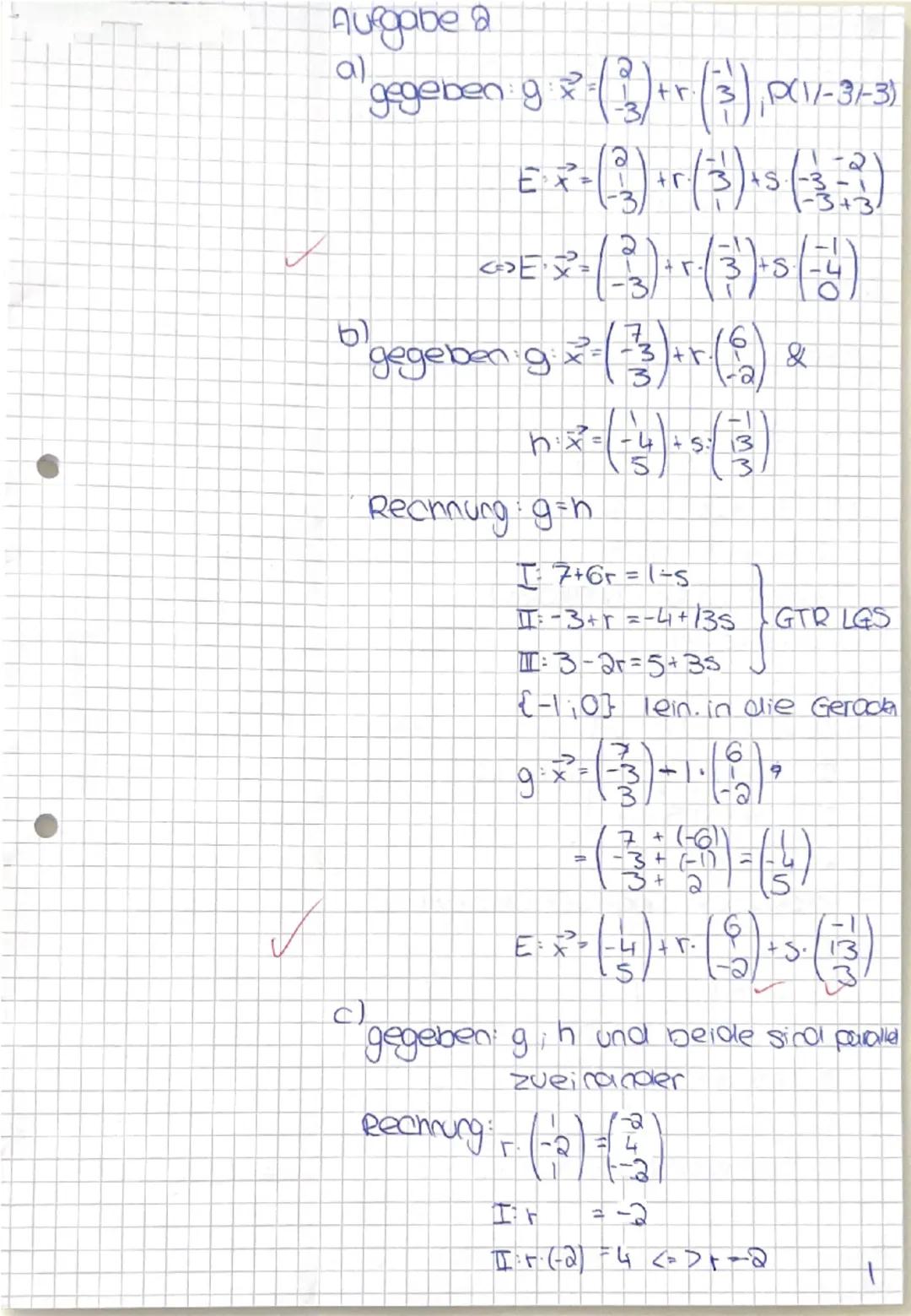 Kurs Q2.1 - M-Q3-GK-1
Klausur Nr. 2
Schuljahr
Name:
4 Std.
Hinweise:
Kommentierte, fachsprachliche korrekte Lösungswege (durch Rechnung oder