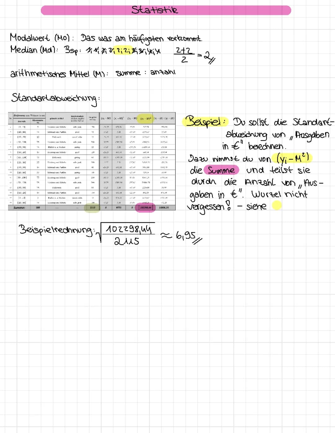 Statistik 