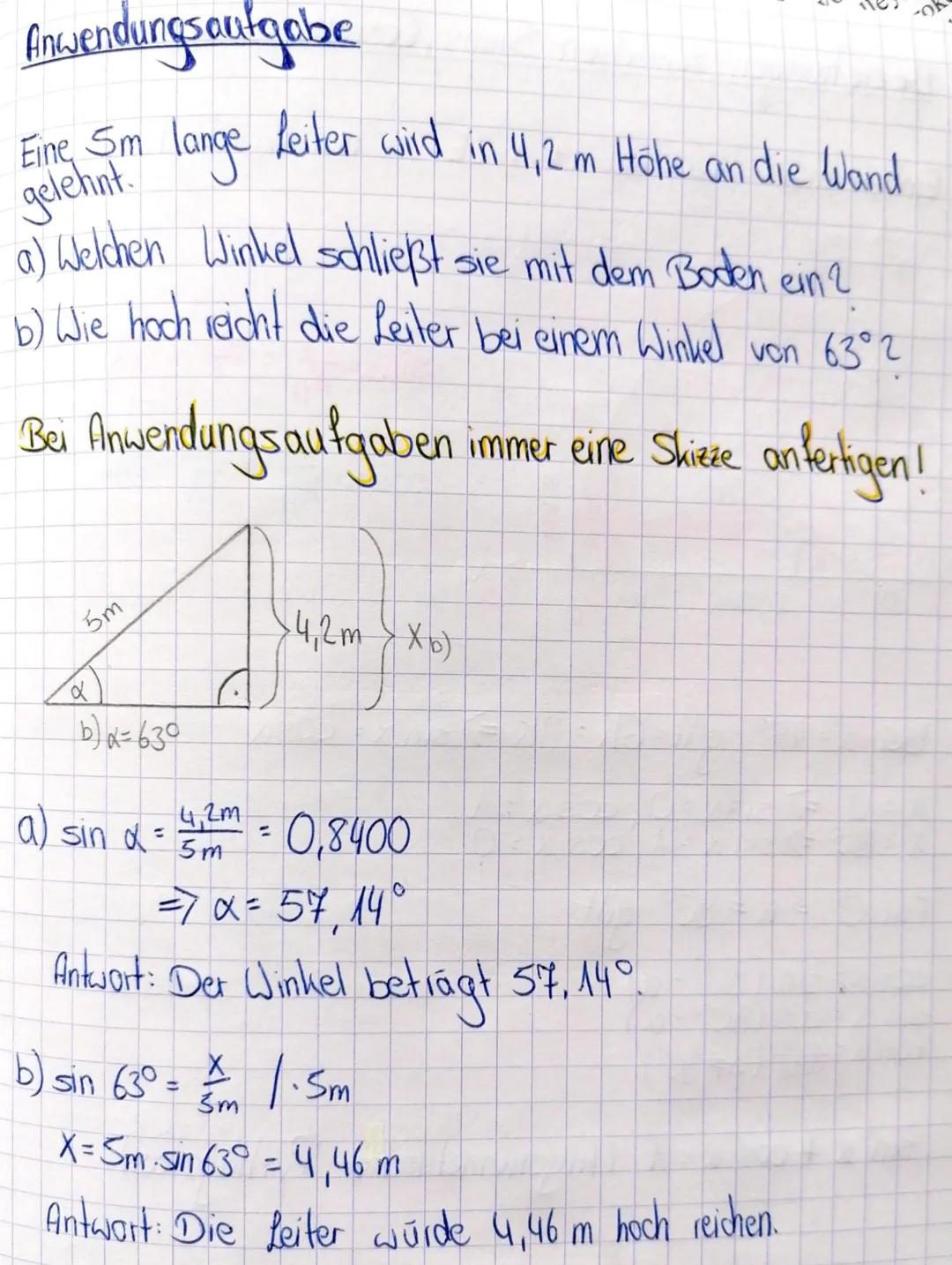# Trigonometrie

Basics

0

Ankathete

A

C

Gegenkathete

Hypotenuse

B

In pedem rechtwinkligen
Dreieck nennt die einem
spitzen Winkel geg