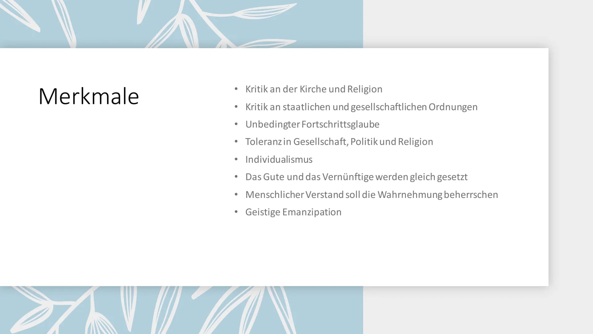 Habe Mut, dich deines eigenen
Verstandes zu bedienen!
Die Aufklärung in Europa als Literaturepoche Inhalt
Daten
• Kurze Zusammenfassung
●
●
