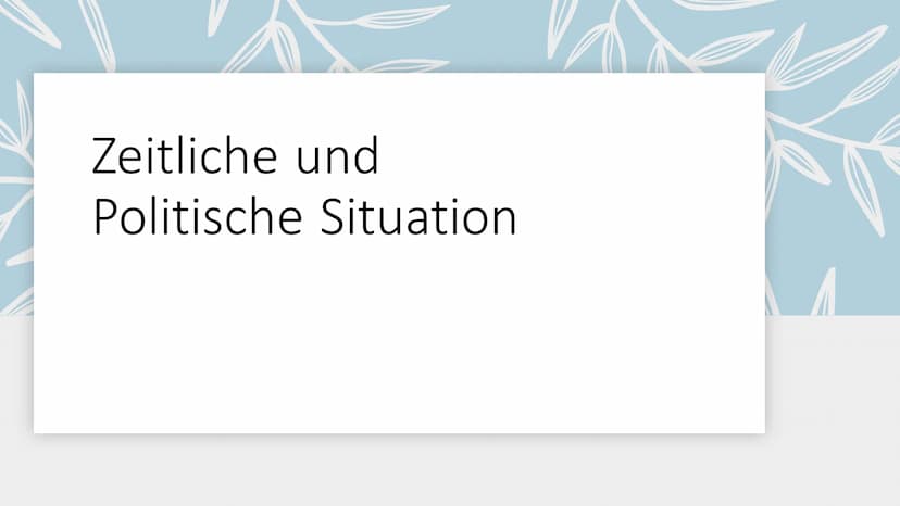 Habe Mut, dich deines eigenen
Verstandes zu bedienen!
Die Aufklärung in Europa als Literaturepoche Inhalt
Daten
• Kurze Zusammenfassung
●
●
