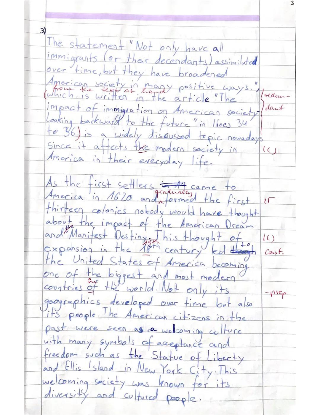 05
Material 1
The impact of immigration on American society
Looking backward to the future
Charles Hirschman, 11 May 2007
10
15
25
USA
Immig