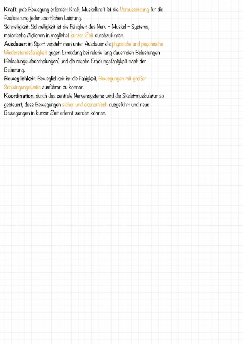 Sich fit fühlen - Sport. Leistung.
Rahmenbedingungen
(Person/Umwelt)
zum Beispiel Person: Talent, Gesundheit
Umwelt: Schule, Trainer, Famili